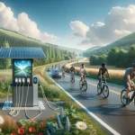 How Solar Charging Stations Revolutionize Outdoor Cycling Routes